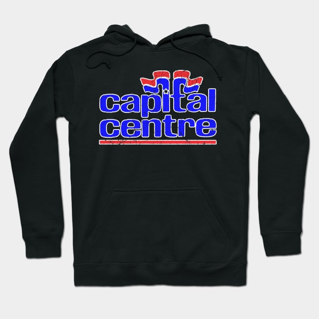 basketball arena retro Hoodie by pintuberkaah